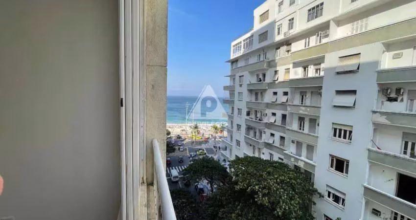 Imperdível! 3 quartos com vista lateral para o mar em copacabana – vaga na escritura!
