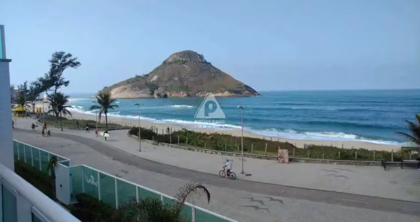 Apartamento 2 quartos 1 suíte pé na areia frontal no recreio dos bandeirantes