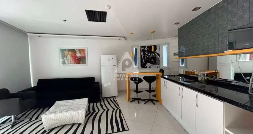 Flat à venda, 01 quarto, 01 vaga, vista mar, wyndham, barra da tijuca - rio de janeiro/rj