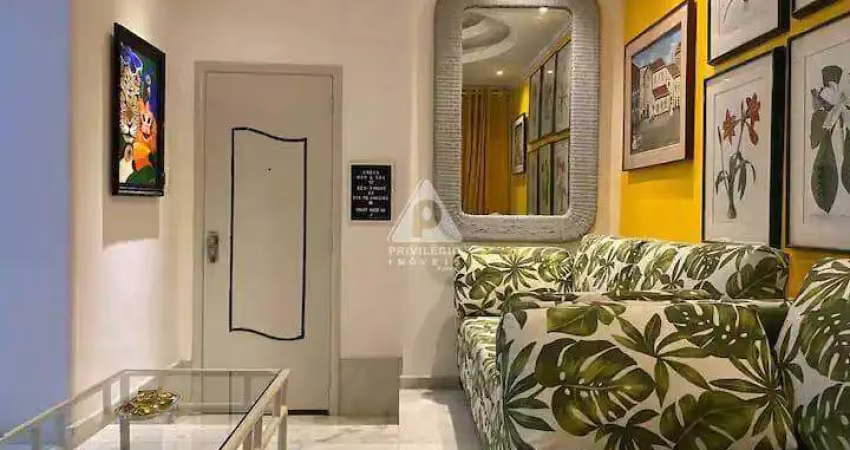 Apartamento à venda, 2 quartos, copacabana - rio de janeiro/rj