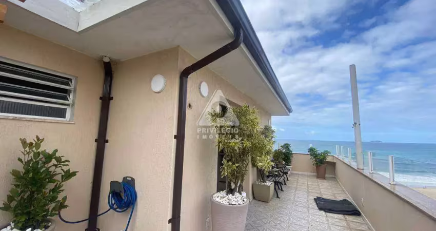 Cobertura à venda, 3 quartos, 2 suítes, copacabana - rio de janeiro/rj