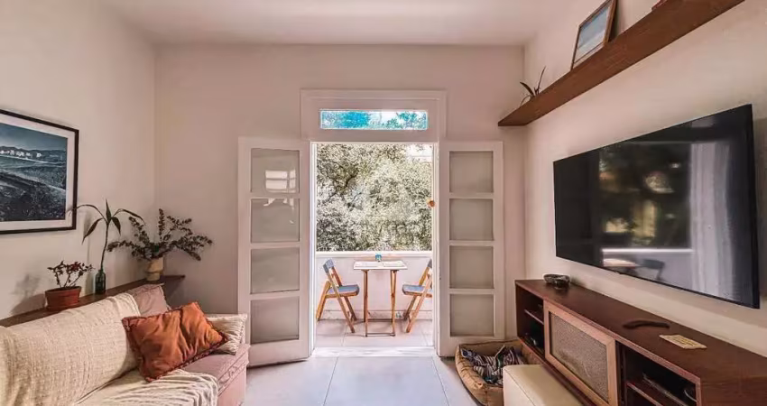 Apartamento à venda em ipanema, reformado com varanda, 1 quarto, suíte. rio de janeiro – zona sul