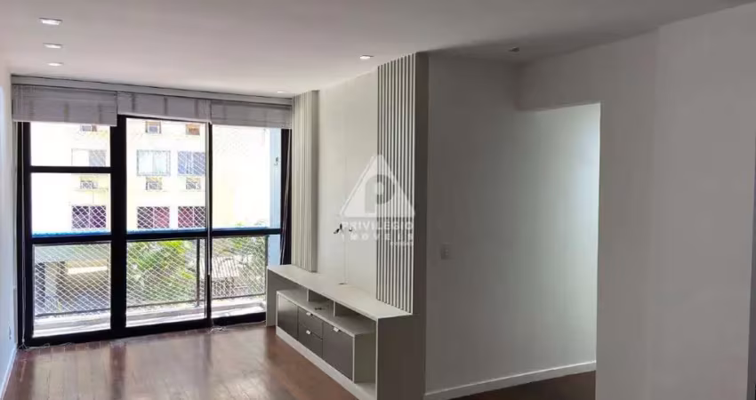 Excelente apartamento 2 quartos em botafogo – novo e completo! com garagem e infra !