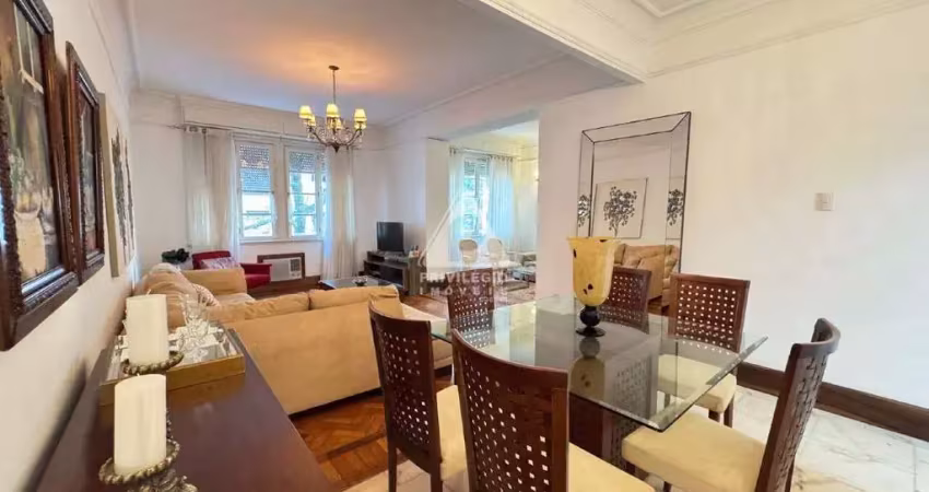 Apartamento de 100 m² - 2 quartos (1 suite) com vaga no posto 2 em copacabana (rj) à venda