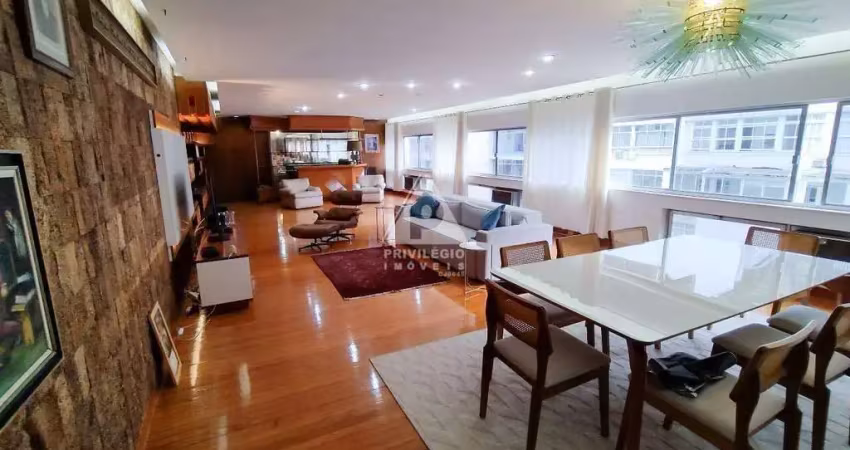 Apartamento à venda, 3 quartos, 3 suítes, 3 vagas, copacabana - rio de janeiro/rj