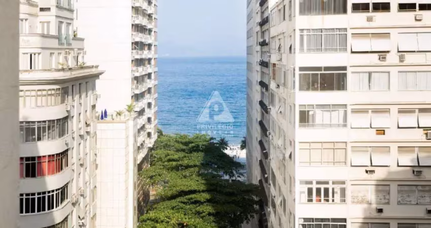 Excelente apto reformado 4 qtos vista mar - esquina avenida nossa senhora de copacabana