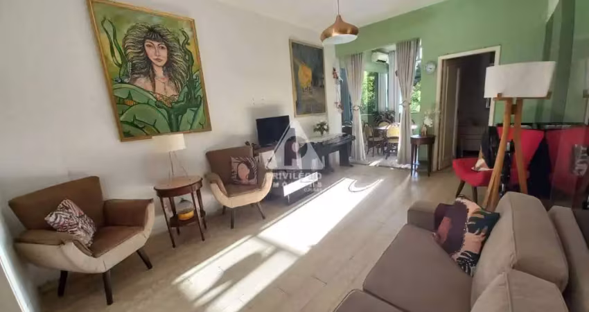 Apartamento de 3 quartos à venda em copacabana, posto 5, localização cobiçada, 1 vaga, 107m² no iptu.