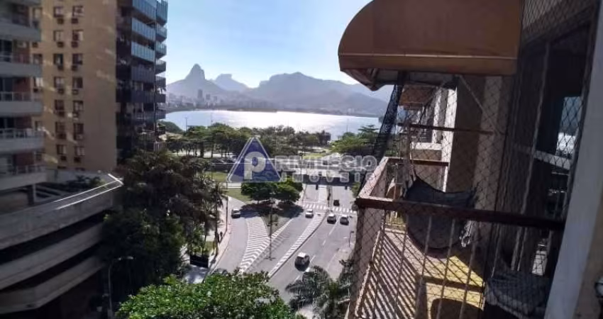 Vista Lagoa - 3 quartos (1 suíte) com vaga no Corte do Cantagalo / Copacabana - RJ