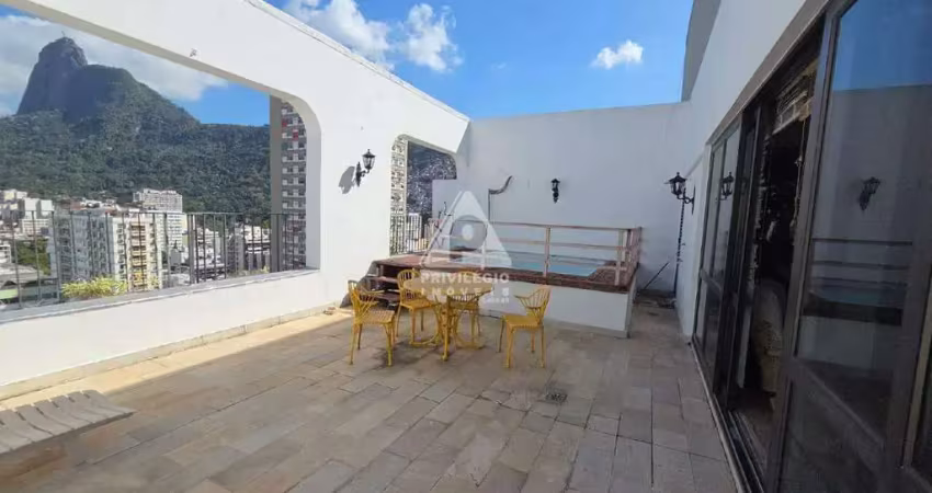 Cobertura duplex, 198m² na guilhermina guinle. 4 quartos, sendo 2 suites, piscina privativa, vista livre e deslumbrante, 2 vagas, portaria 24h