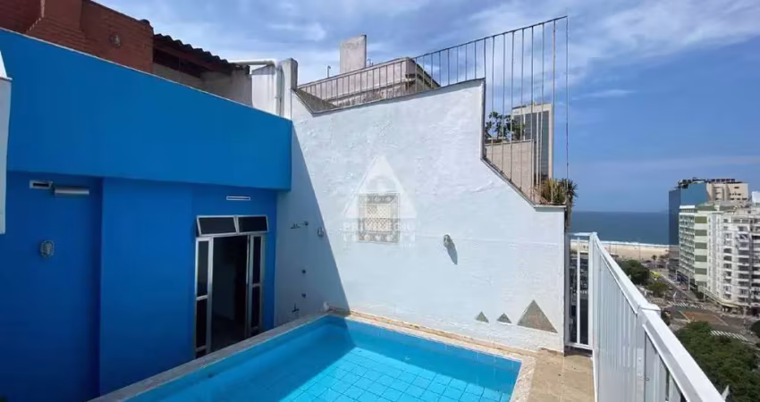 Cobertura duplex com piscina e área externa!! 180m²