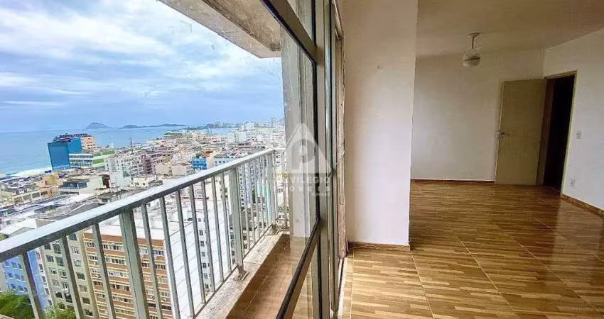 Apartamento à venda, 2 quartos, 1 suíte, 2 vagas, leme - rio de janeiro/rj