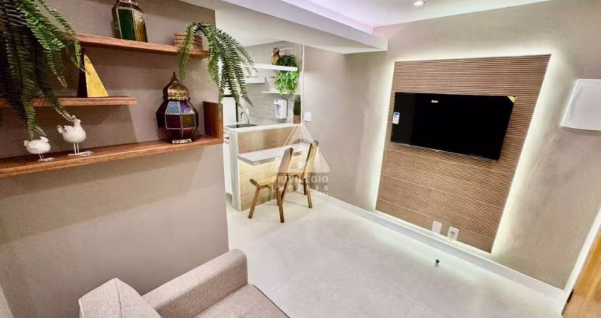 Apartamento sala e quarto totalmente reformado