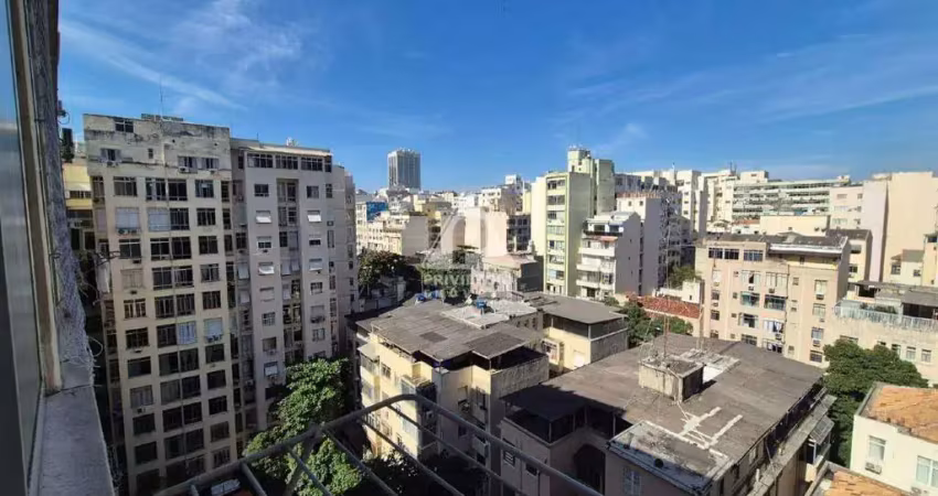 Apartamento 1 quarto | vista livre | sol da manhã | fundos silencioso | dependência completa | copacabana