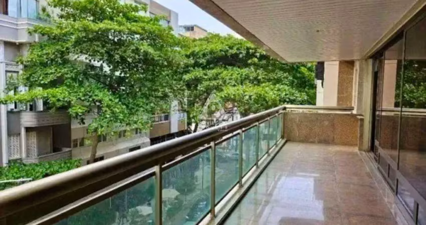Apartamento de alto padrão com 4 suítes e vista mar em ipanema