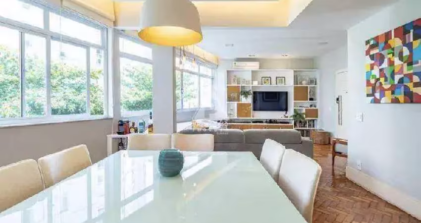 Apartamento em copacabana: 2 quartos (1 suíte com closet), vaga
