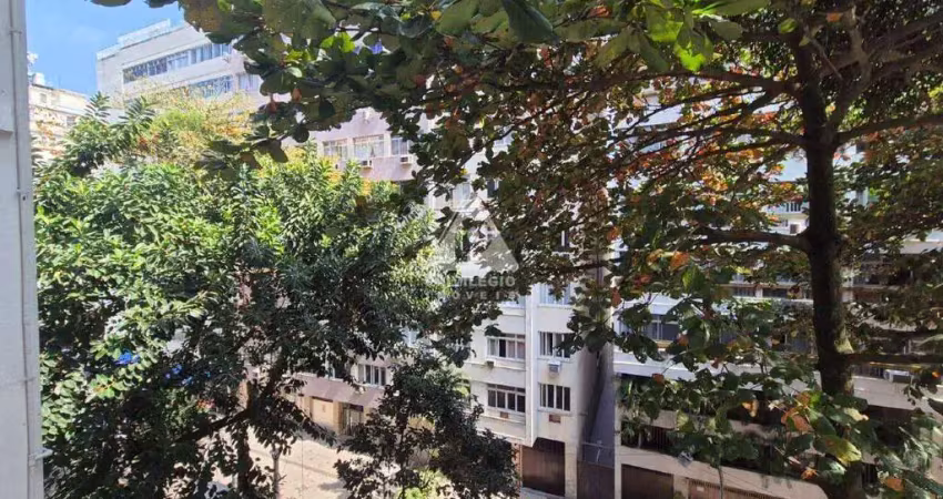 Conjugado em copacabana com vista livre e sol da manhã - ideal para airbnb!