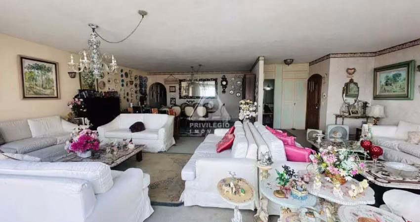 Luxuoso apartamento de 265 m² em ipanema com vista para o mar — 4 quartos, mobiliado