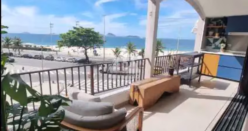 Apartamento com varanda 3 suítes e 3 vagas em ipanema