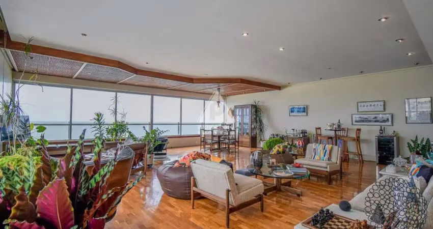 Apartamento 4 quartos, 2 suítes, vista para o mar, 280 mts, 2 vagas de garagem, em ipanema.