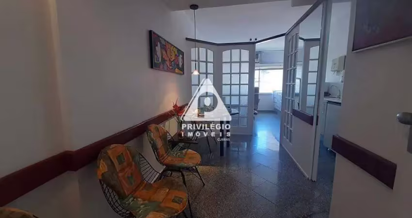 Sala comercial, 26 mts, 1 vaga de garagem, em ipanema.