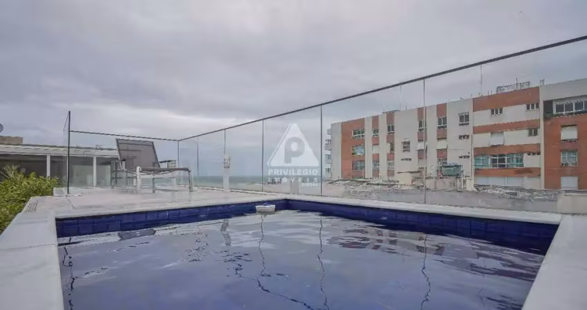 Cobertura 4 quartos, suítes, closet, espaço gourmet, churrasqueira, banheira de hidromassagem, 314 mts, 2 vagas de garagem, quadra da praia em ipanema