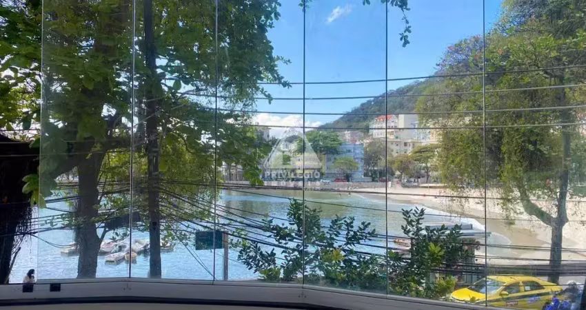Apartamento na urca, reformado, 2 suítes – vista frontal para o mar!