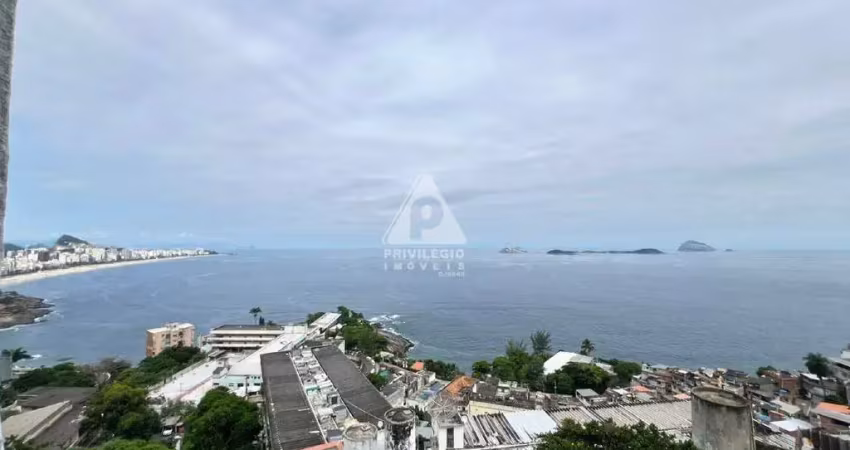 Apartamento com vista panorâmica para o mar no vidigal – 3 quartos, varanda e segurança 24h