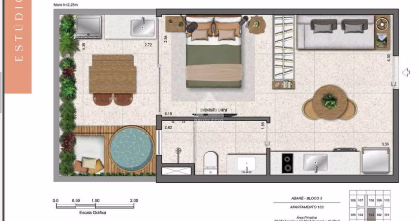 Lançamento Parque Sustentável da Gávea - Fase 2 - Stúdios e apartamentos de 1 a 4 quartos, mais lazer inédito