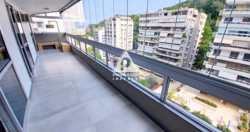 Excelente Apartamento Alto Leblon com 175m², Vista Livre, três Vagas na escritura.
