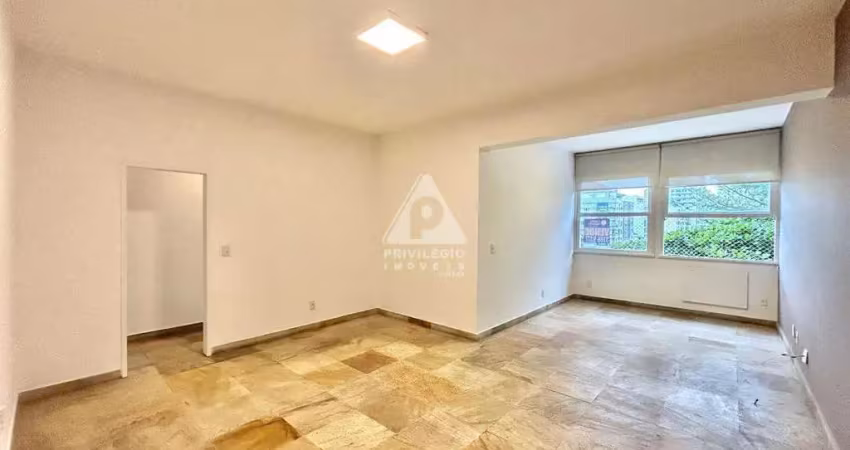 Excelente apartamento 3 quartos no leblon – 122m², vista livre para praça antero de quental