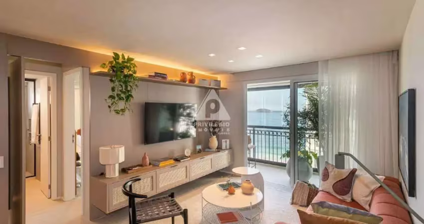 Ipanema vende: apartamento mobiliado 2 quartos, 2 suítes, vista para o mar