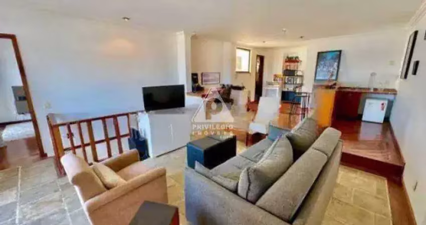 Apartamento duplex com vista mar e cristo redentor – terraço gourmet, 3 quartos e 1 vaga!