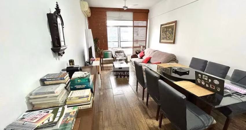 Apartamento espaçoso e iluminado no coração do leblon – 95m²
