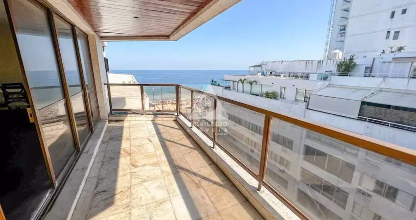 Cobertura duplex à venda, 5 quartos, 3 suítes, 3 vagas – leblon, rj
