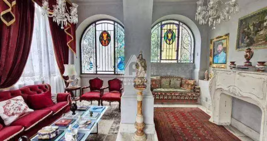 Casa à venda, 6 quartos, 1 suíte, 3 vagas, cosme velho - rio de janeiro/rj
