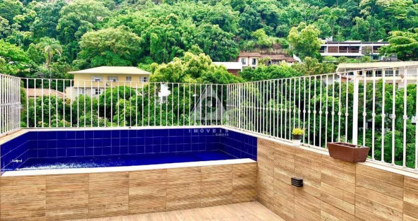 Cobertura à venda, 5 quartos, 1 suíte, 2 vagas, Laranjeiras - RIO DE JANEIRO/RJ