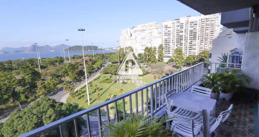 Apartamento à Venda no Flamengo 4 Quartos, Infraestrutura completa, 3 Vagas na Escritura, Vista Cinematográfica
