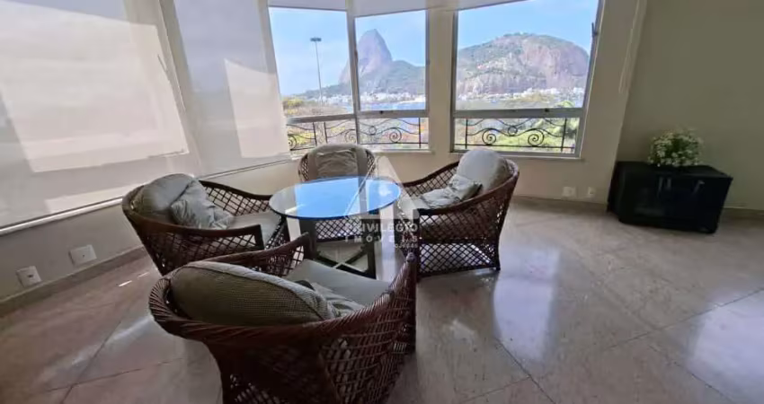 Apartamento 3 quartos, 3 salas, com vista linda para a baia de guanabara.