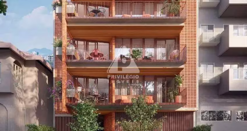 Apartamento à venda, 2 quartos, 1 suíte, 1 vaga, humaitá - rio de janeiro/rj
