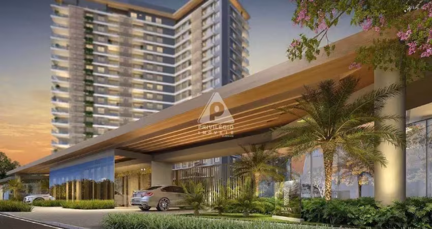Lançamento icon golf residence, apartamentos de 2 e 3 quartos, suíte, vaga e infraestrutura completa, a venda na barra da tijuca