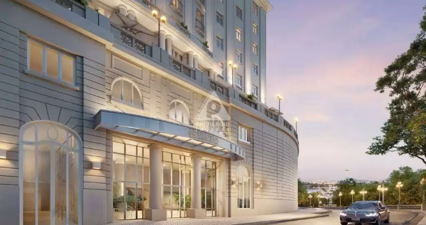 Lançamento hotel glória residencial, stúdios e apartamentos de 1 a 3 quartos, mais infraestrutura completa