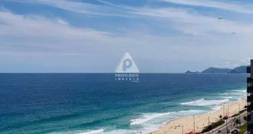 Incrível cobertura duplex na barra da tijuca, com vista mar, 130m²