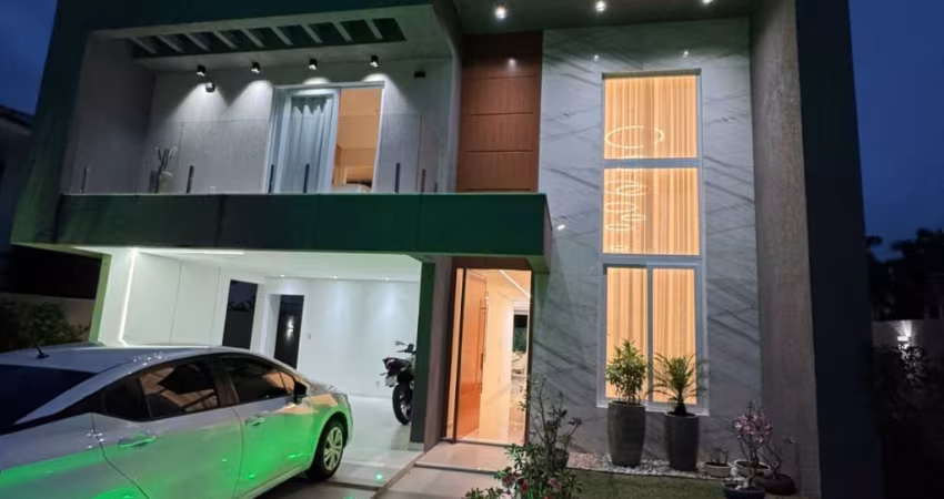 Casa a venda 5 suítes de alto padrão no Alphaville Litoral Norte 1