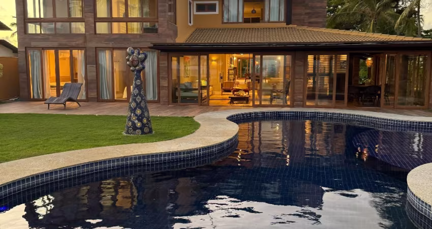 Casa a venda 6 suítes, frente mar em Interlagos- Bahia