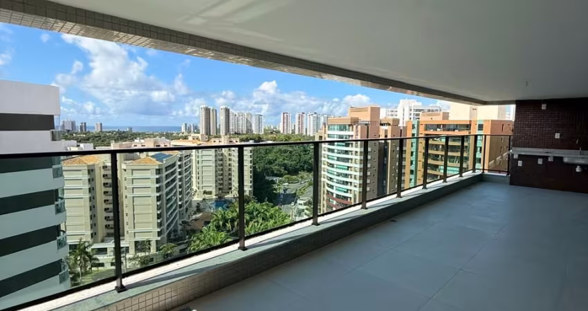 Apartamento a venda andar alto 4 suítes 220 m2 Mansão Bellagio – Alphaville Salvador 1