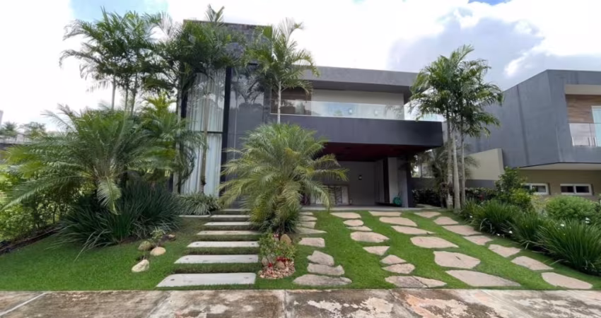 Casa a venda 4 suítes alto padrão no Alphaville Litoral Norte 1