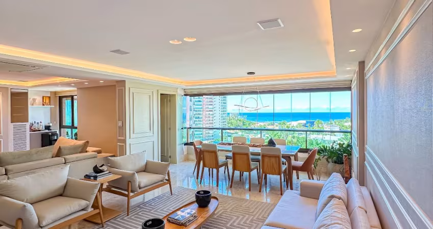 Apartamento a venda 3 suítes 155 m2 vista mar  no Parque Tropical