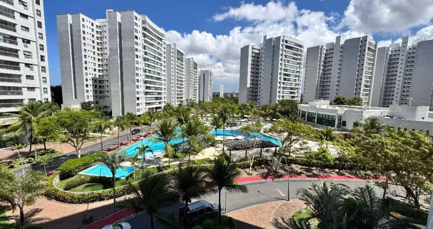 Apartamento 4/4 sendo 3 suítes 166 m2 vista clube no Le Parc