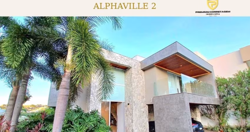Casa 5 suítes PORTEIRA FECHADA no Alphaville Salvador 2
