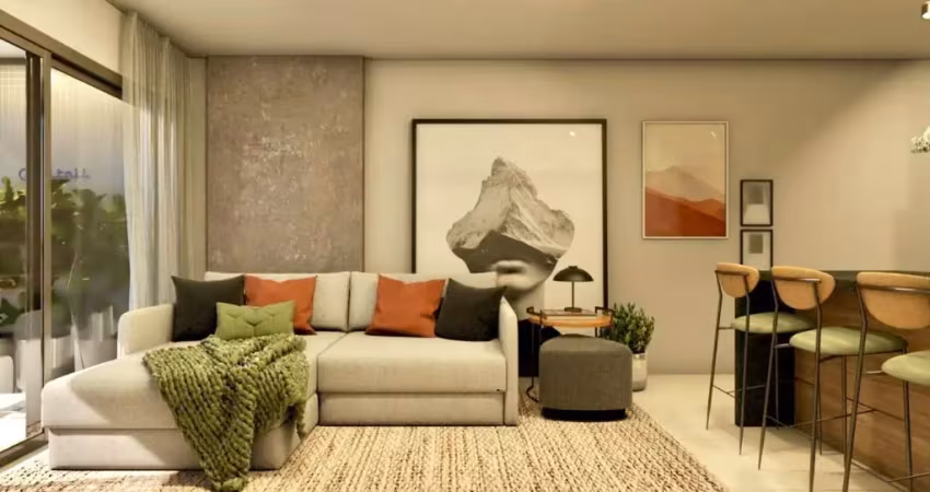 Apartamento 1/4 vista mar, andar alto, no  beach class ondina